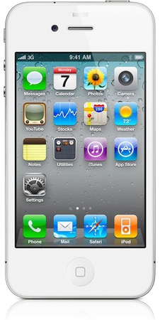 Смартфон APPLE iPhone 4 8GB White - Исилькуль