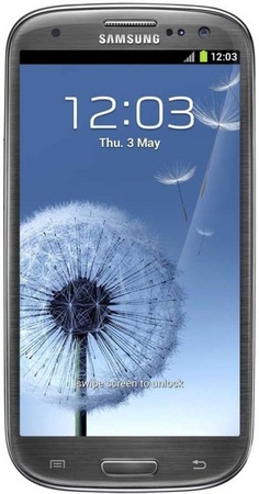 Смартфон Samsung Galaxy S3 GT-I9300 16Gb Titanium grey - Исилькуль